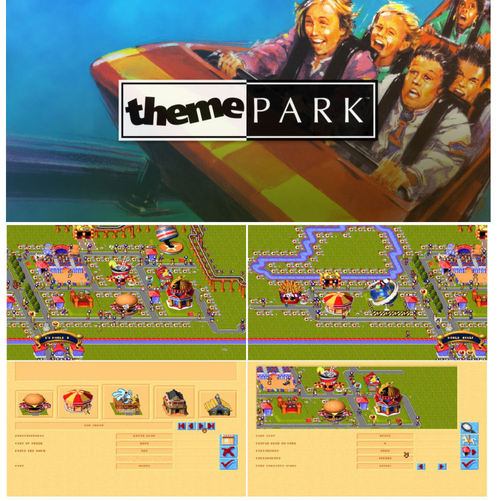 Product picture THEME PARK RETRO PC GAME WIN 10 READY DOWNLOAD