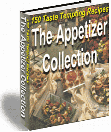 Product picture THE APPERTIZER COLLECTION - 50 TEMPTING RECIPES COOKBOOK