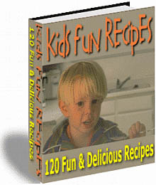 Product picture KIDS RECIPES, 120 DELICIOUS TASTING, FOOD, COOKBOOK